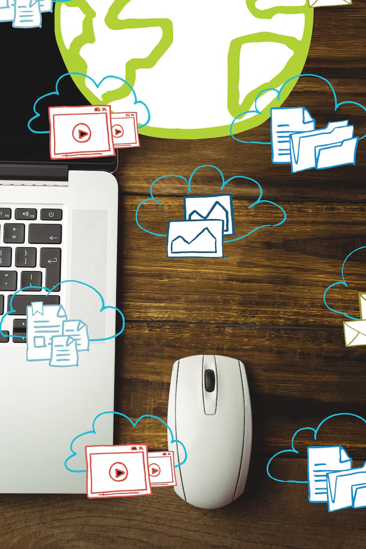 Content Management solution illustration